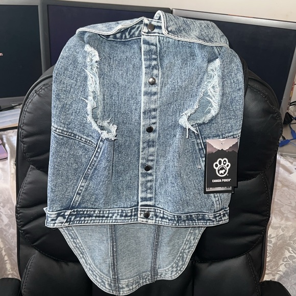 Dog Denim Vest - Picture 3 of 5